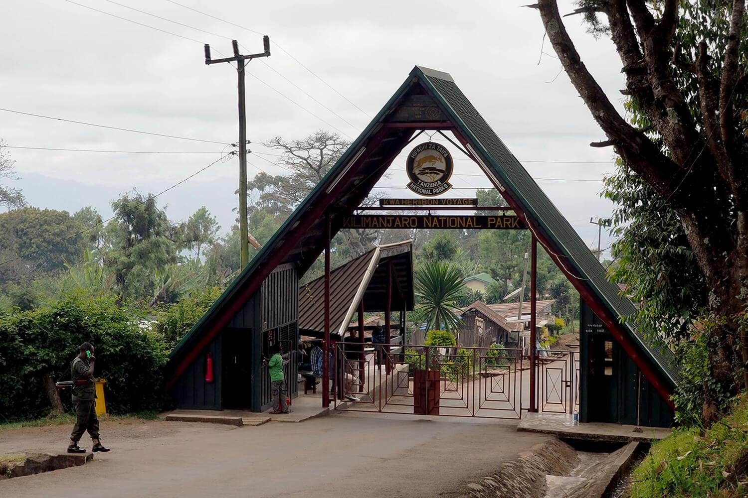 Marangu route gate